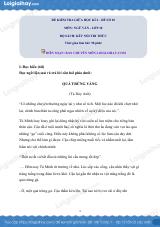 Đề thi giữa kì 2 Văn 10 Cánh diều - Đề số 10